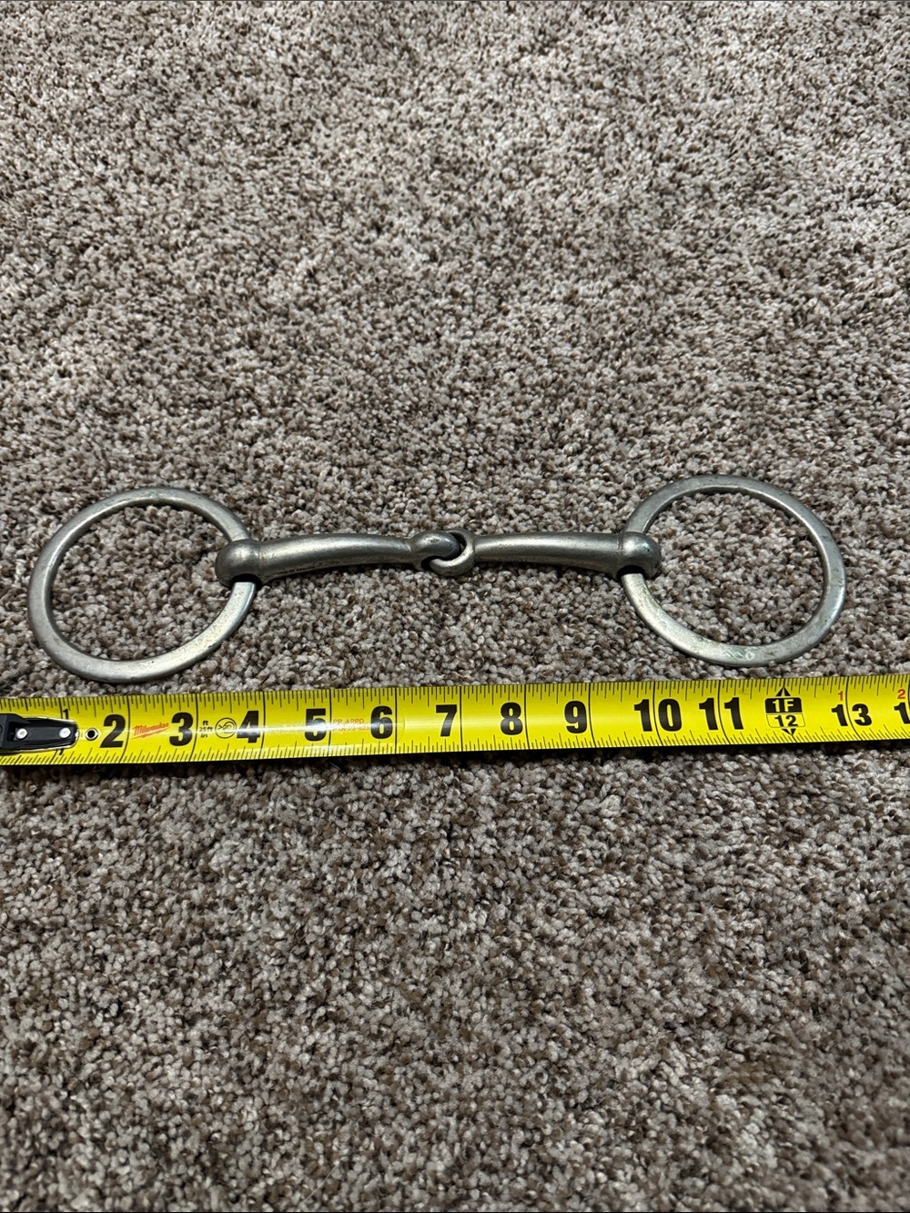 Larger snaffle
